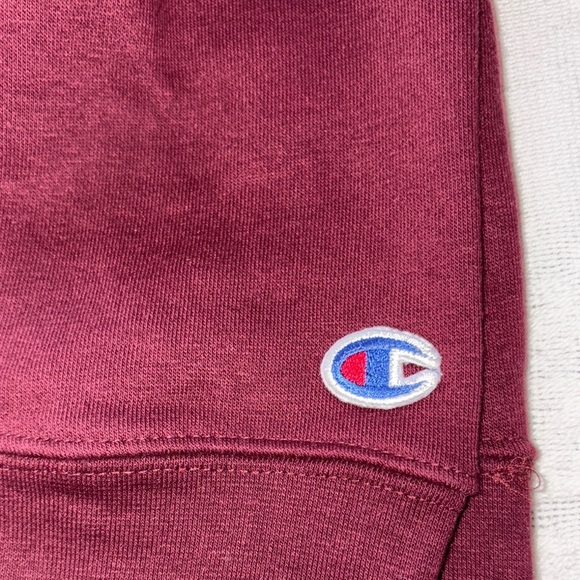 BNWT Champion Unisex Burgundy Hoodie - Picture 3 of 9